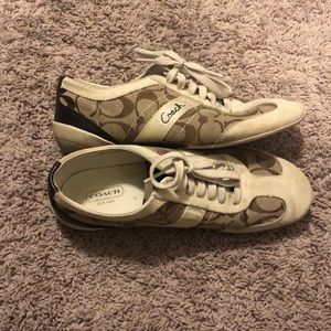 Coach shoes-worn only a few time